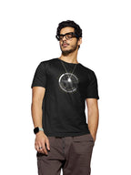 Bewakoof Mens Winter Soldier Sigil 100% Cotton T-Shirt - Regular Fit, Round Neck, Half Sleeves Black