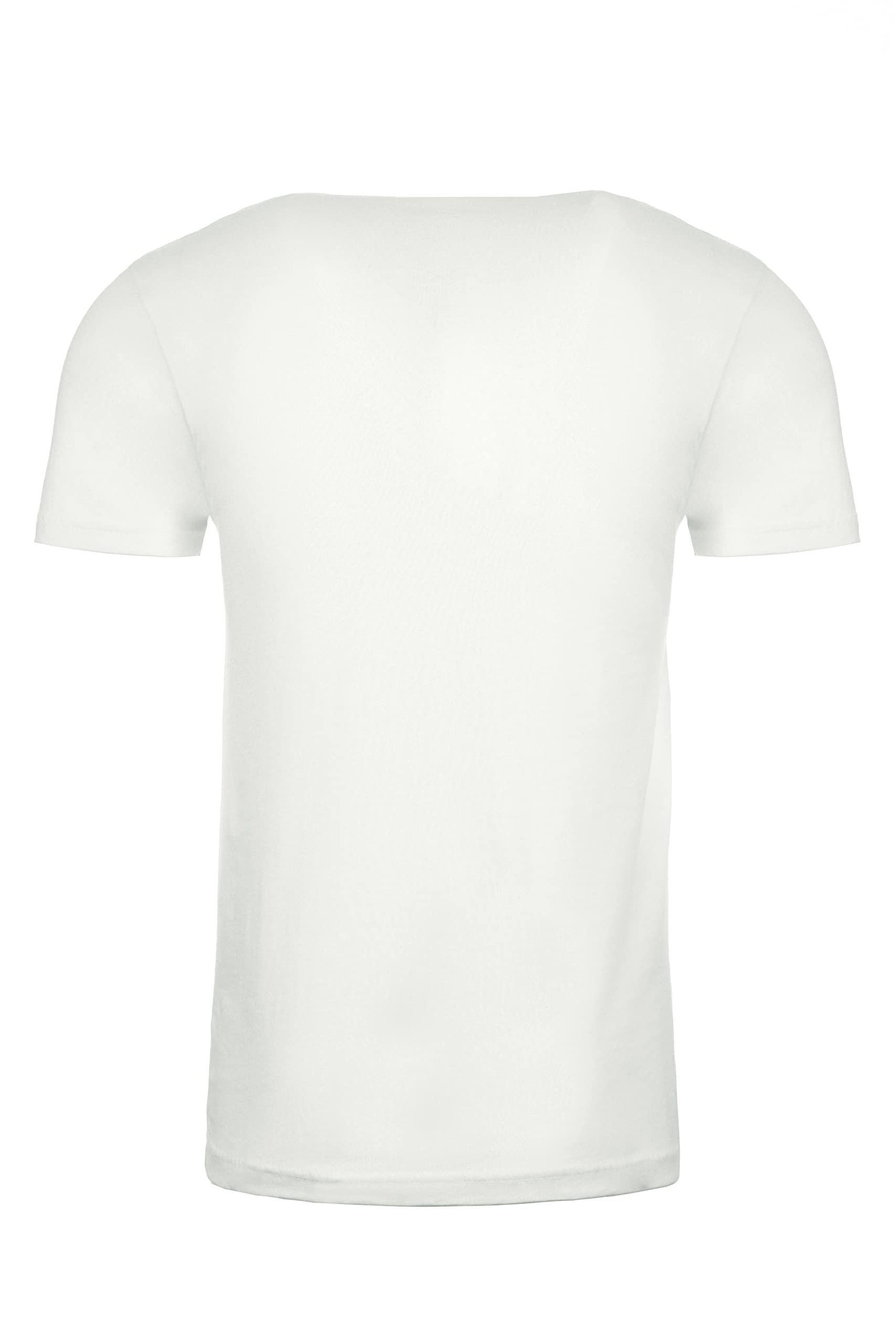 Next Level Men's CVC Crew L WHITE
