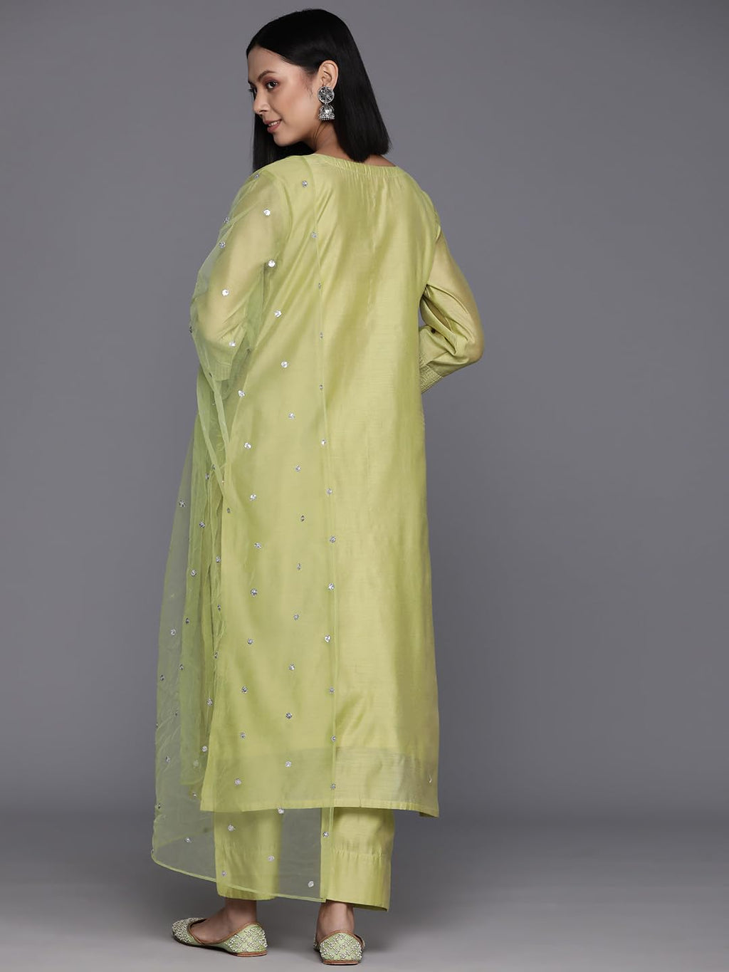 Varanga WomenS Regular Fit Kurta Kurta Bottom Set Dupatta Set