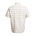 Under Armour Men's Drift Tide 2.0 Plaid Short-Sleeve T-Shirt, (201) Brownstone/White/Brownstone, X-Large