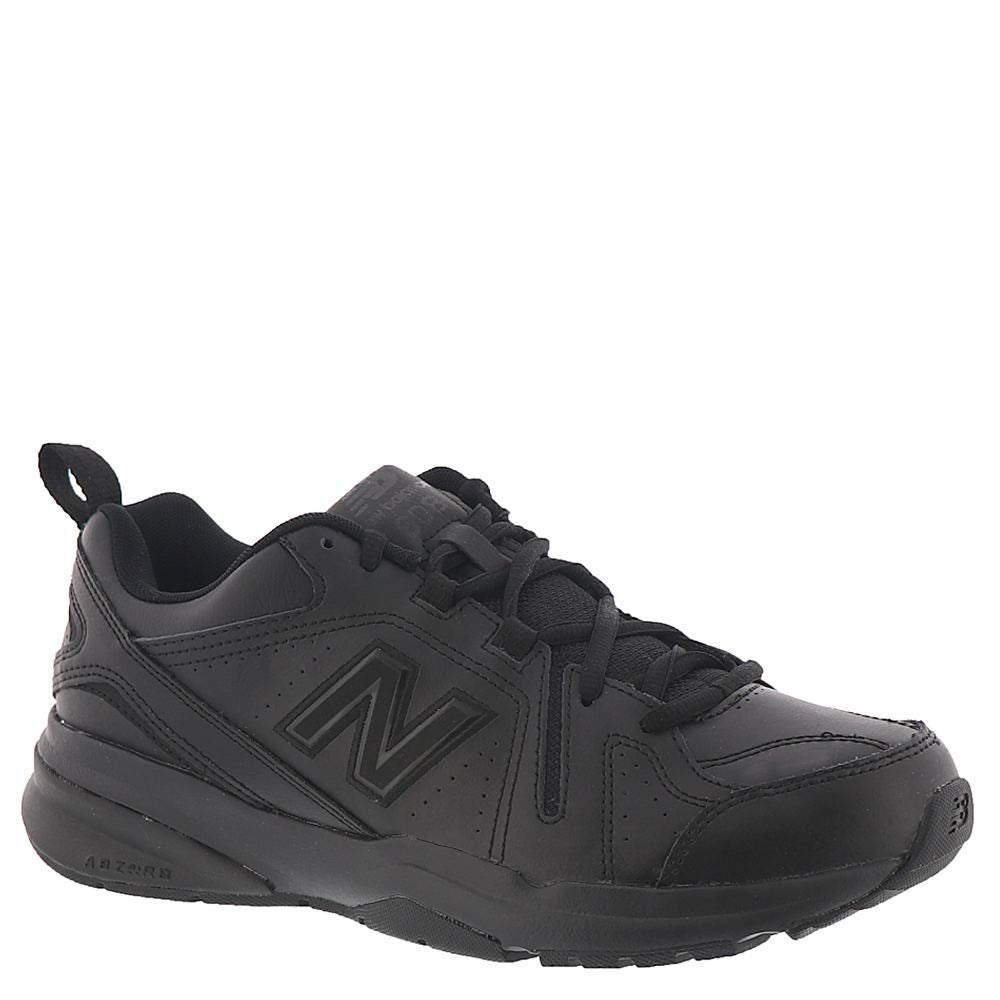 New Balance Men's 608 V5 Casual Comfort Cross Trainer, Black/Black, 16