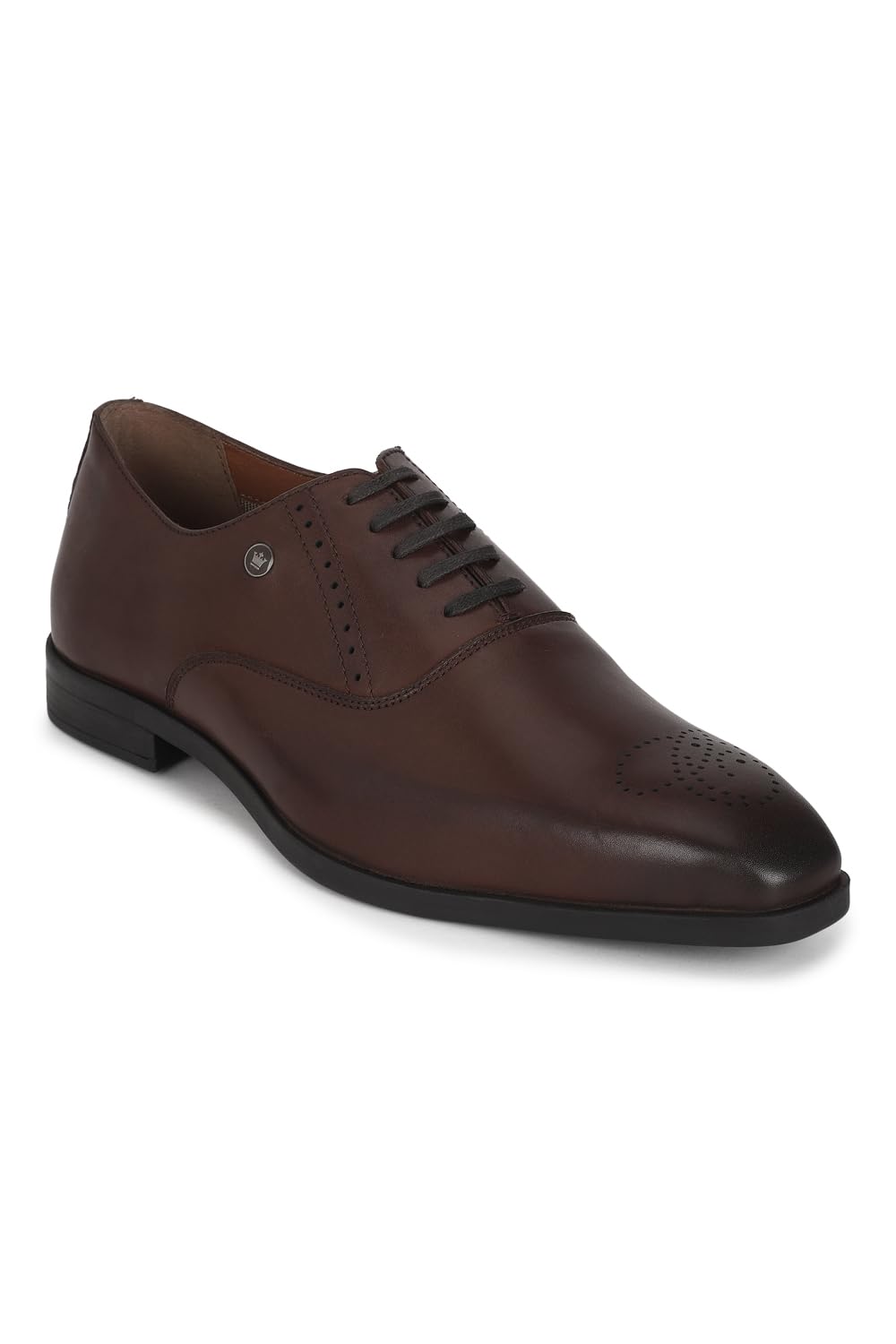 Louis Philippe MenS Brown Formal Shoes, 10 Uk