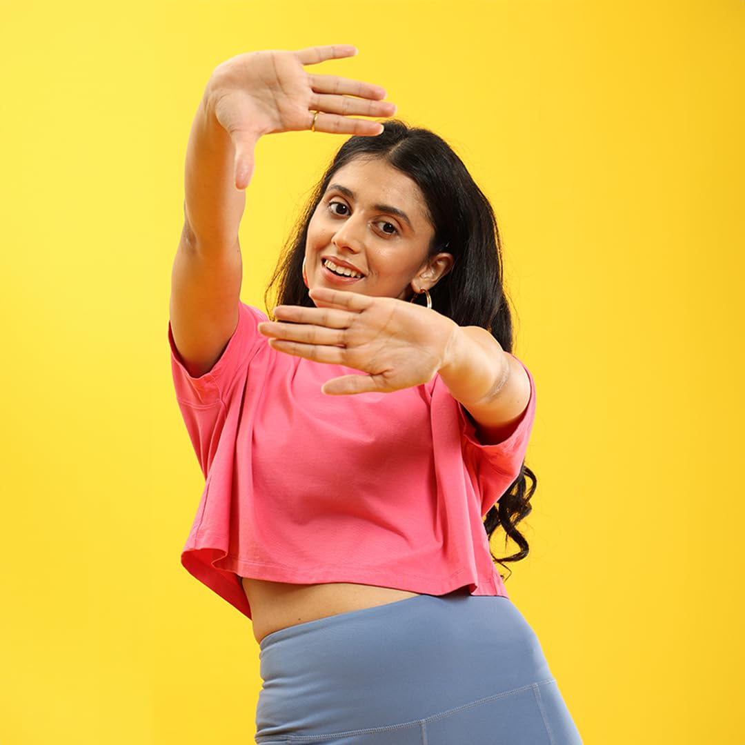 Women The Softest T-Shirt | Boxy Crop | 100% Cotton | Lightweight