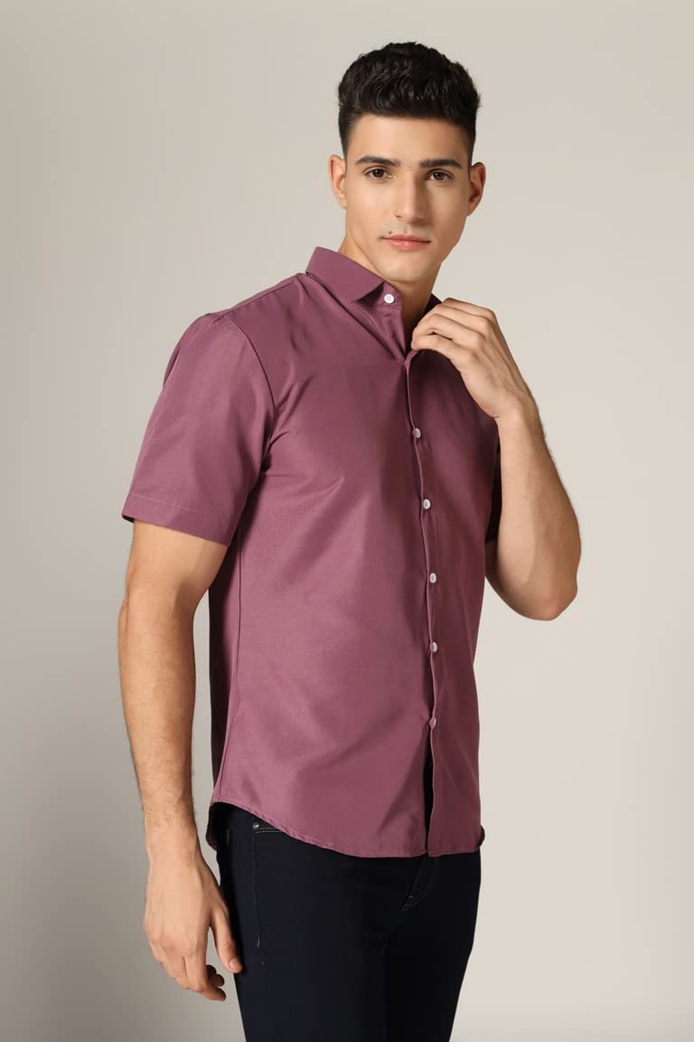 OM SAI LATEST CREATION Shirt for Men || Opaqu Cotton Shirts for Men || Regular Fit Solid Shirts for Men || Spread Collar & Half