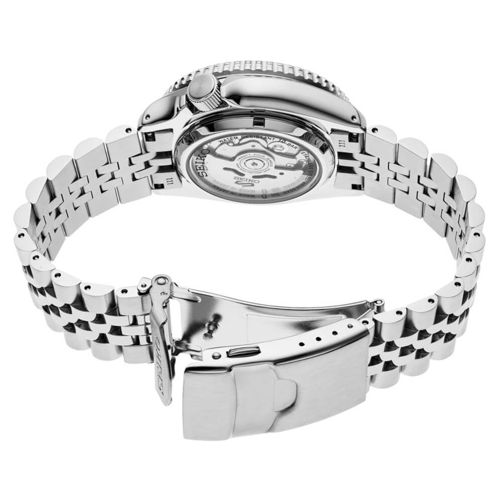 SEIKO SSK019J1,Men Sports,GMT,Mechanical,Automatic,Stainless,Silver Tone,WR,SSK019