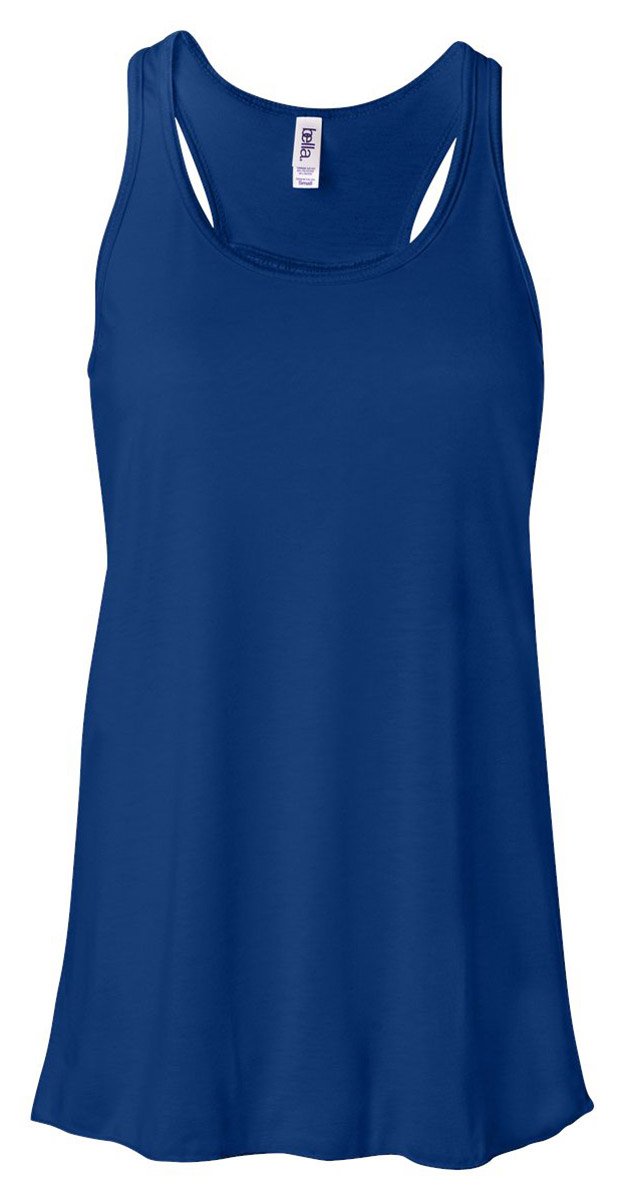 Ladies Flowy Racerback Tank - ATHLETIc HEATHER - S(D0102H78gL2)