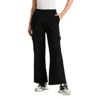 Pepe Jeans WomenS Mid Rise Regular Fit Pants Black