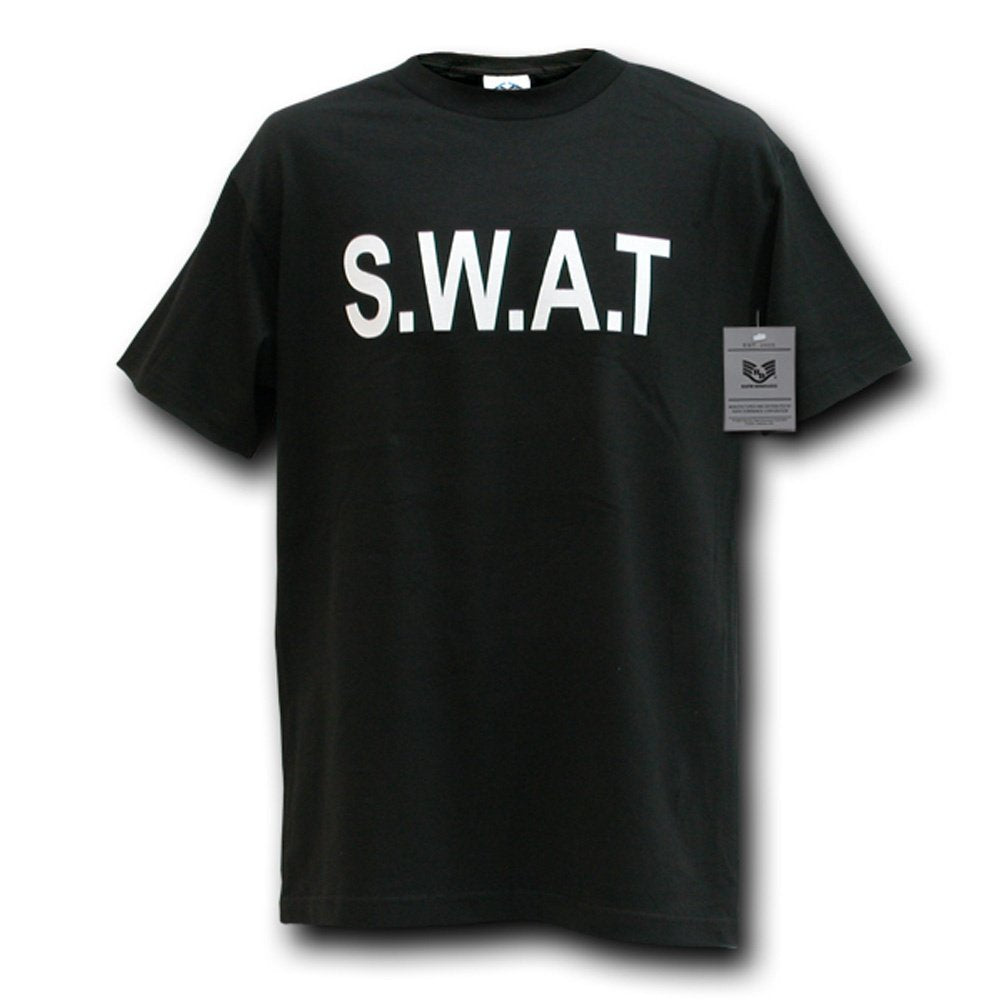 Rapiddominance SWAT Law Enforcement Tee, Black, XX-Large