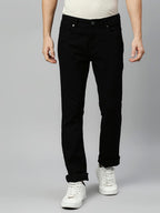 High Star Men Black Jean Slim-Fit Stretchable Jeans