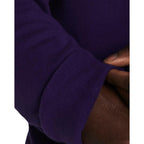 Under Armour Men's Rival Fleece Hoodie, (500) Purple / / White, Small Tall