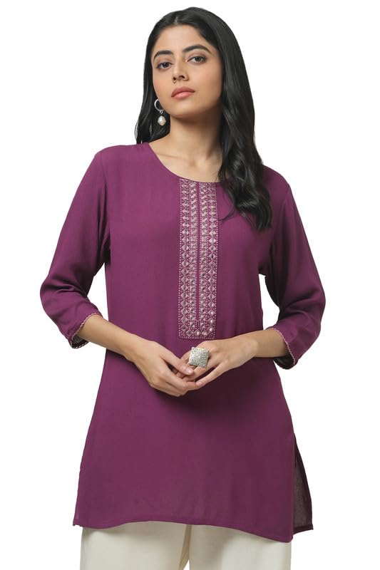 Soch Women Rayon Embellished Blouse