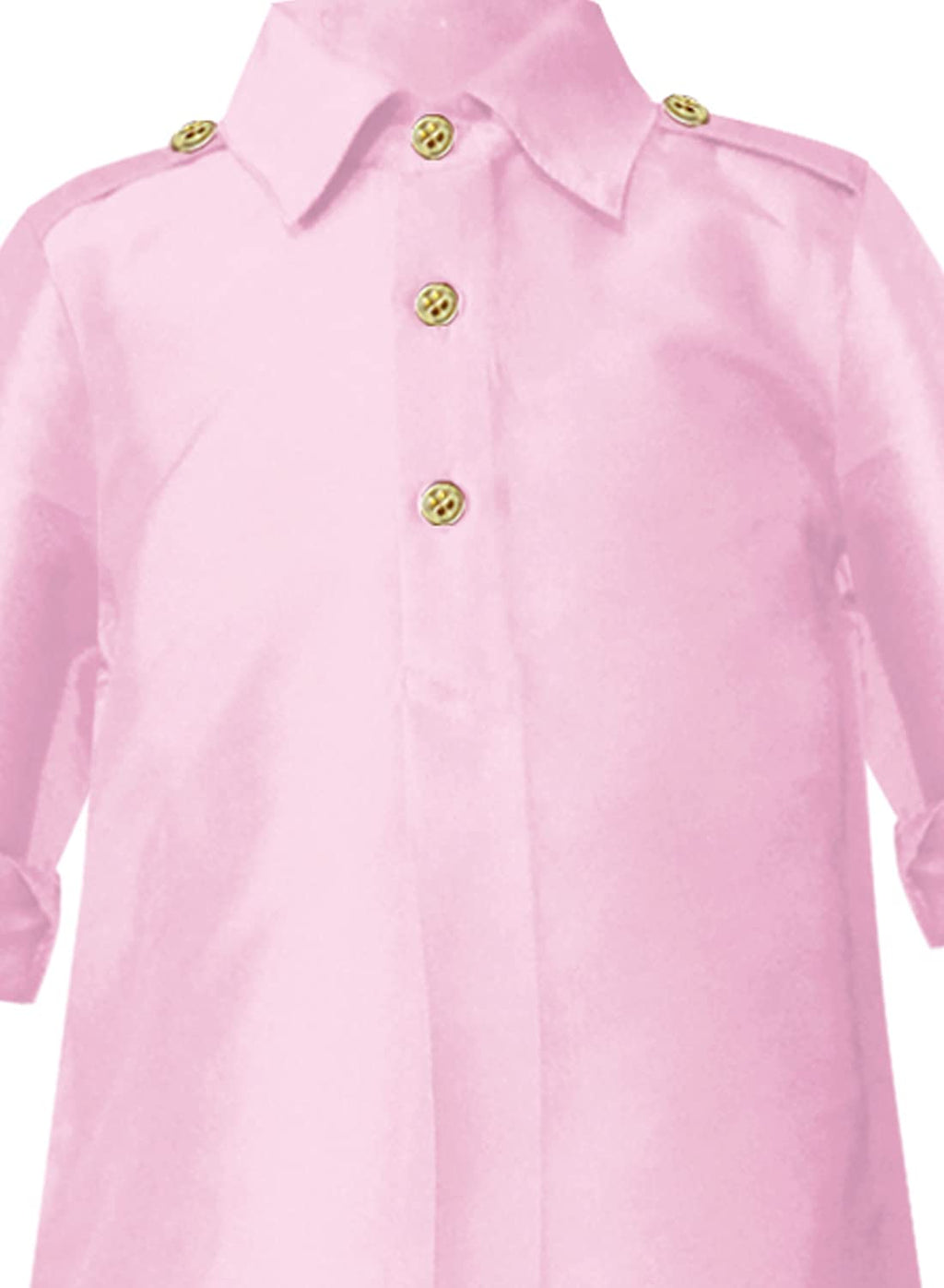 A.T.U.N. (ALL THINGS UBER NICE) Boy's Polyester Solid Full Sleeve Pathani Suit Set | Kurta and Pyjama Set | Ethnic Clothing Set for Festival and Special Occasion | 2 Piece Set