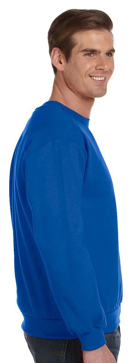 Anvil Crewneck Sweatshirt. 71000 M Heather Grey