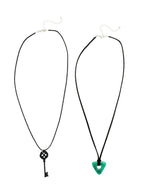 Coraline Key Seeing Stone Necklace Set Cosplay Costume Laika Licensed