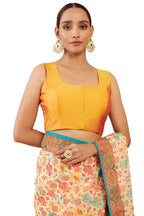 Soch Women Taffeta Sleeveless Regular Fit Blouse