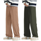 Greciilooks MenS Lycra Cargo Track Pants  Loose Fit Joggers For Men | Korean Style Travel & Lounge Wear With Pockets