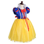 Dressy Daisy Toddler Little girls Princess costume with Accessories Fancy Dresses Up Halloween Party With Red Ribbon Size 4T