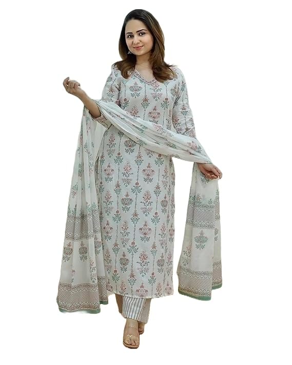Lookmark Kurta Set: Unleash Your Inner Diva: Embrace The Ethnic Charm With Our Exquisite Collection Of Printed Kurtis, Pants, An