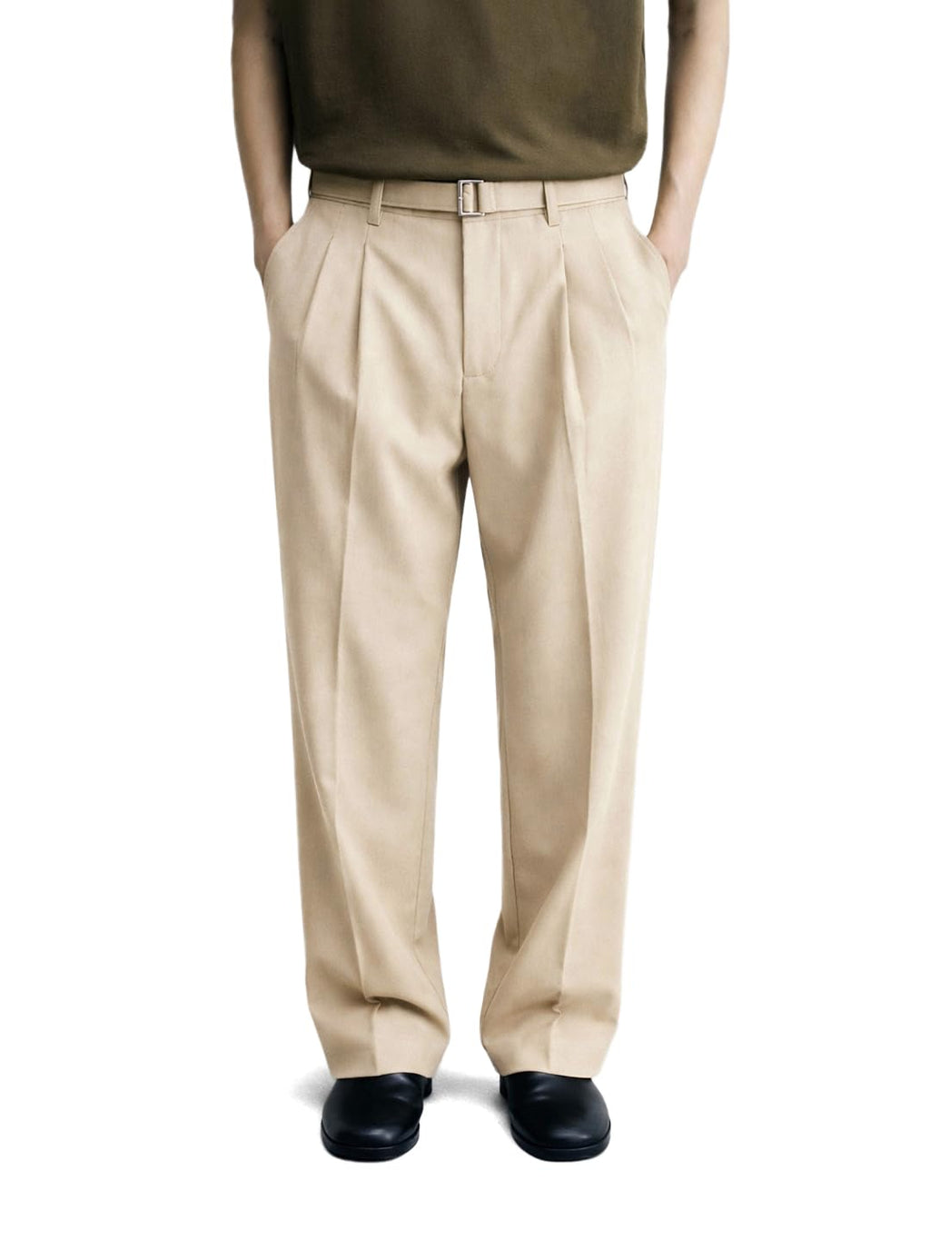 The Indian Garage Co Mens Relaxed Fit Mid-Rise Gurkha Sweater