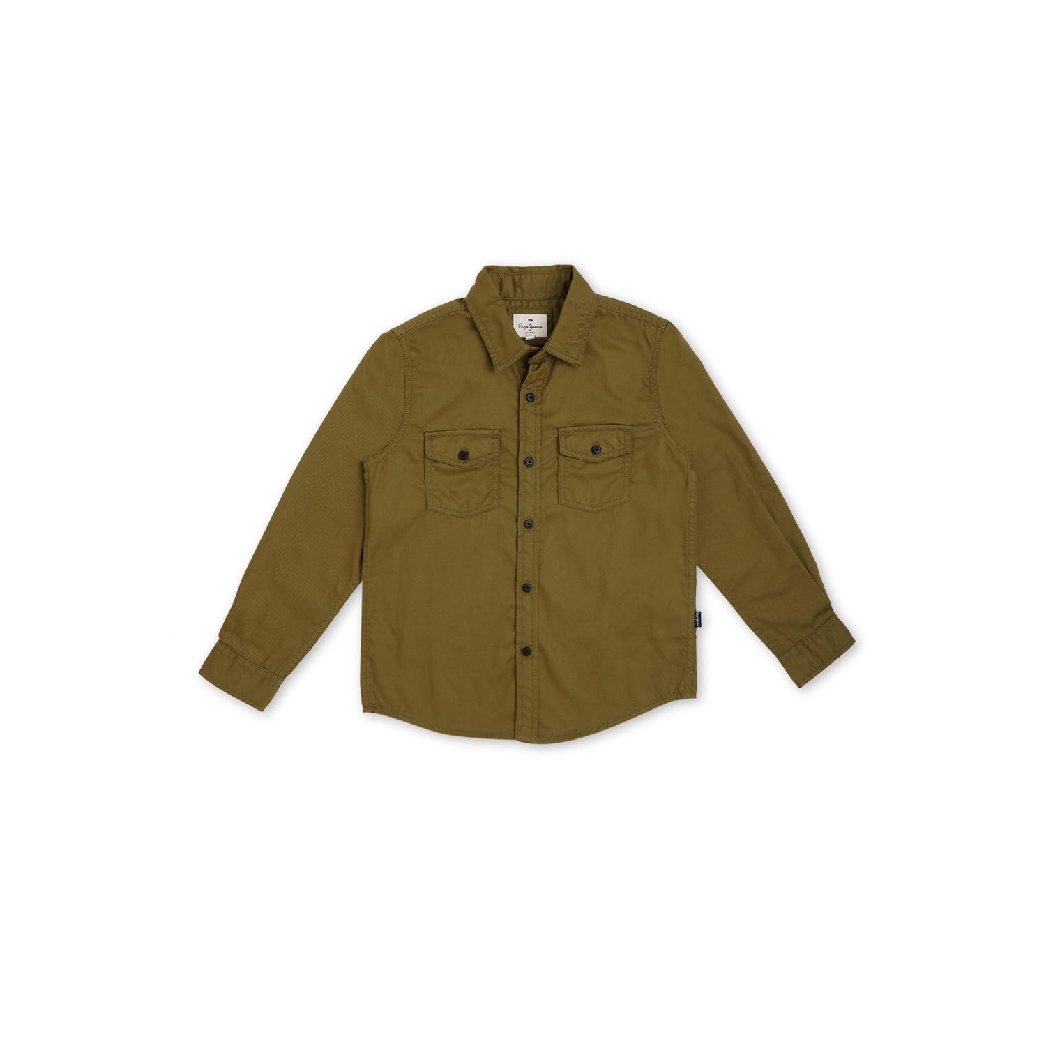 Pepe Jeans BoyS Regular Fit Shirt (Pb302544_White