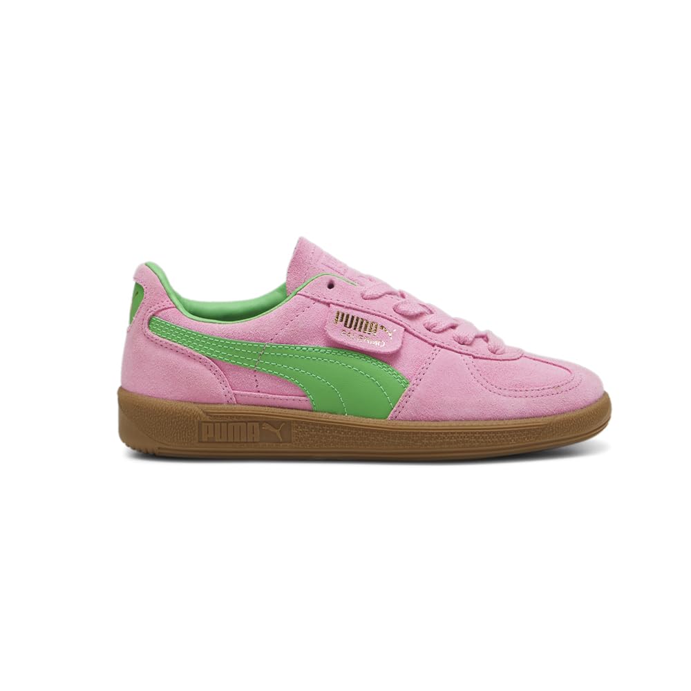 Puma Palermo (Big Kid) Sneaker, Pink Delight/Green/Gum, 7 US Unisex