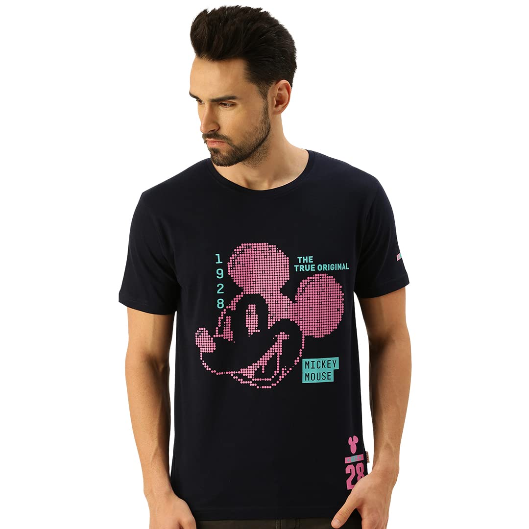 Veirdo Disney Mickey Forever Official Disney Printed Short Sleeve Regular Fit T-Shirt in Colour's/Boys