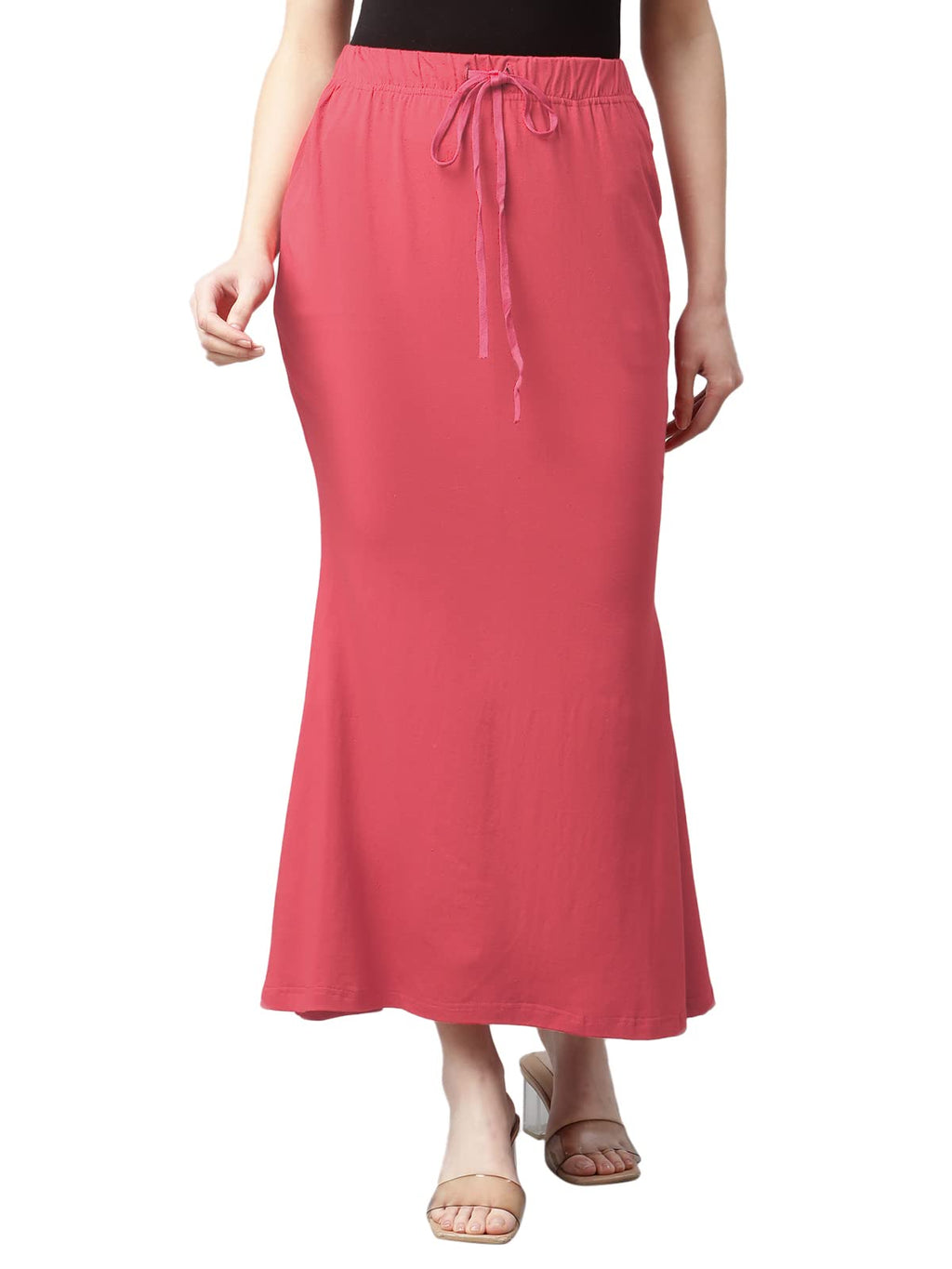 GRECIILOOKS Womens Spandex Pant Liner Slip Regular Fit Petticoat (Dark Pink, Small)