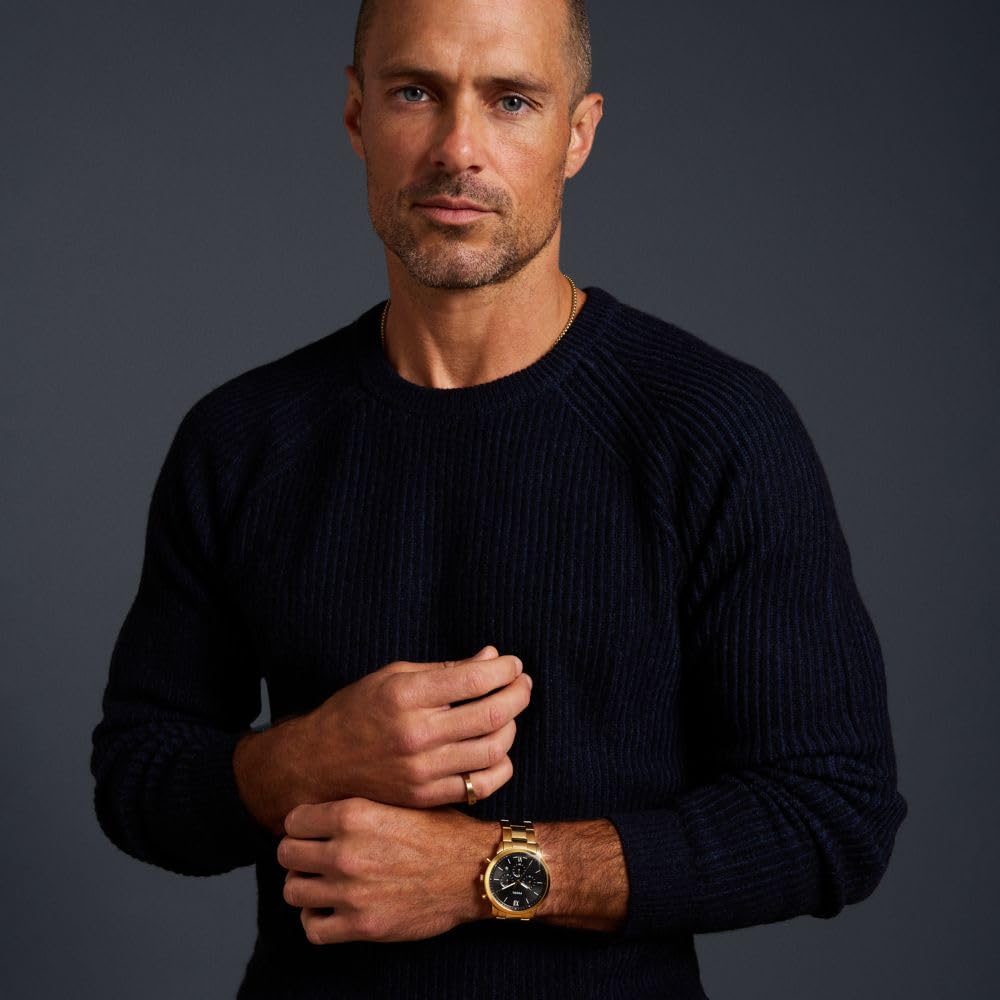 Fossil Men's Neutra Chronograph Gold-Tone Stainless Steel Watch