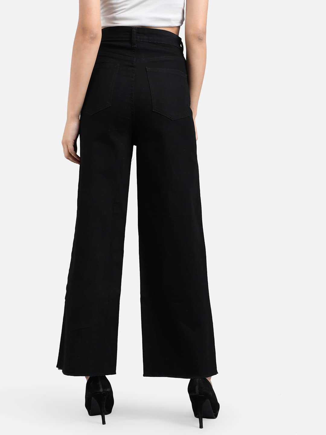 Kotty Women Flared High Rise Multicolor Jeans (Pack Of 2)