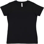 Ladies Fine Jersey T-Shirt - VINTAgE BURgUNDY - XS(D0102HI3ZBU)