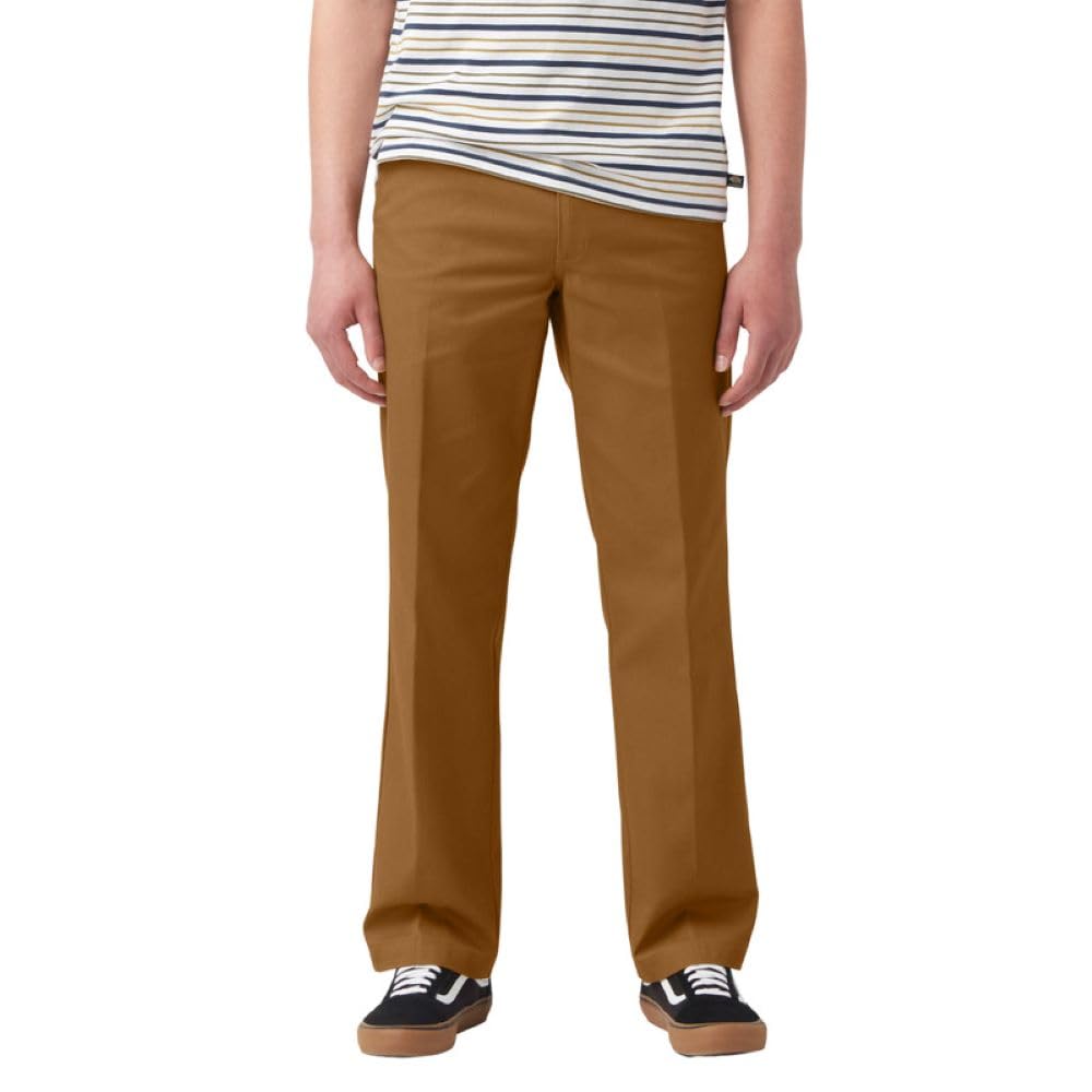 Dickies Men's Skateboarding Regular Fit Twill Pants, Brown Duck, 32W x 32L