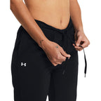 Under Armour Womens Armoursport Woven Pants, (001) Black / / White, Small Tall