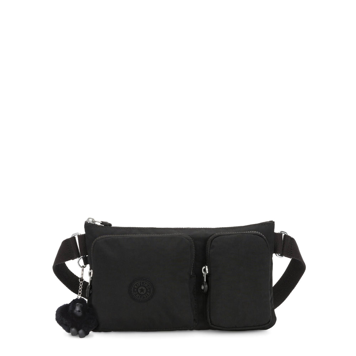 Kipling WomenS Presto Up Waist Pack, Black Noir, 11L X 6.5H X 1.25D, Presto Up Waist Pack 116.51.25