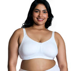 NYKD Encircled with Love Everyday Cotton Bra for Women Non Padded, Wirefree, Full Coverage - Side Support Shaper - Bra, NYB169, 