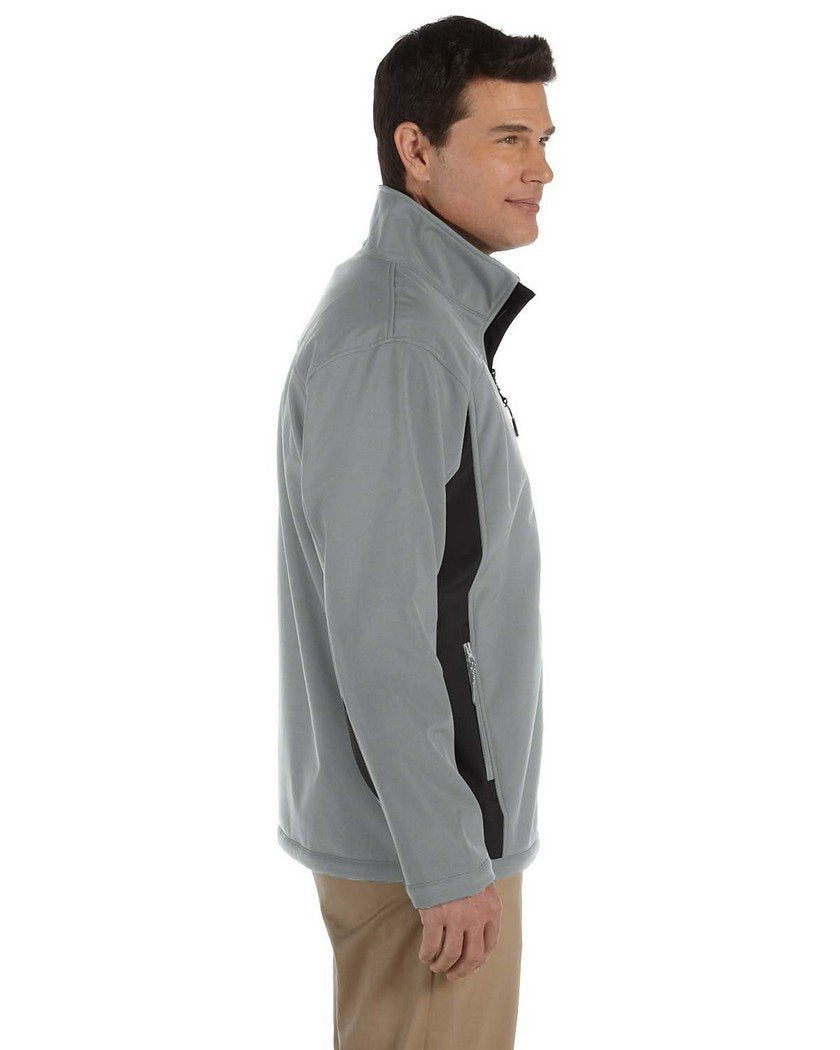 Mens Soft Shell colorblock Jacket - cHARcL DK cHRcL - S(D0102H7YRRT)