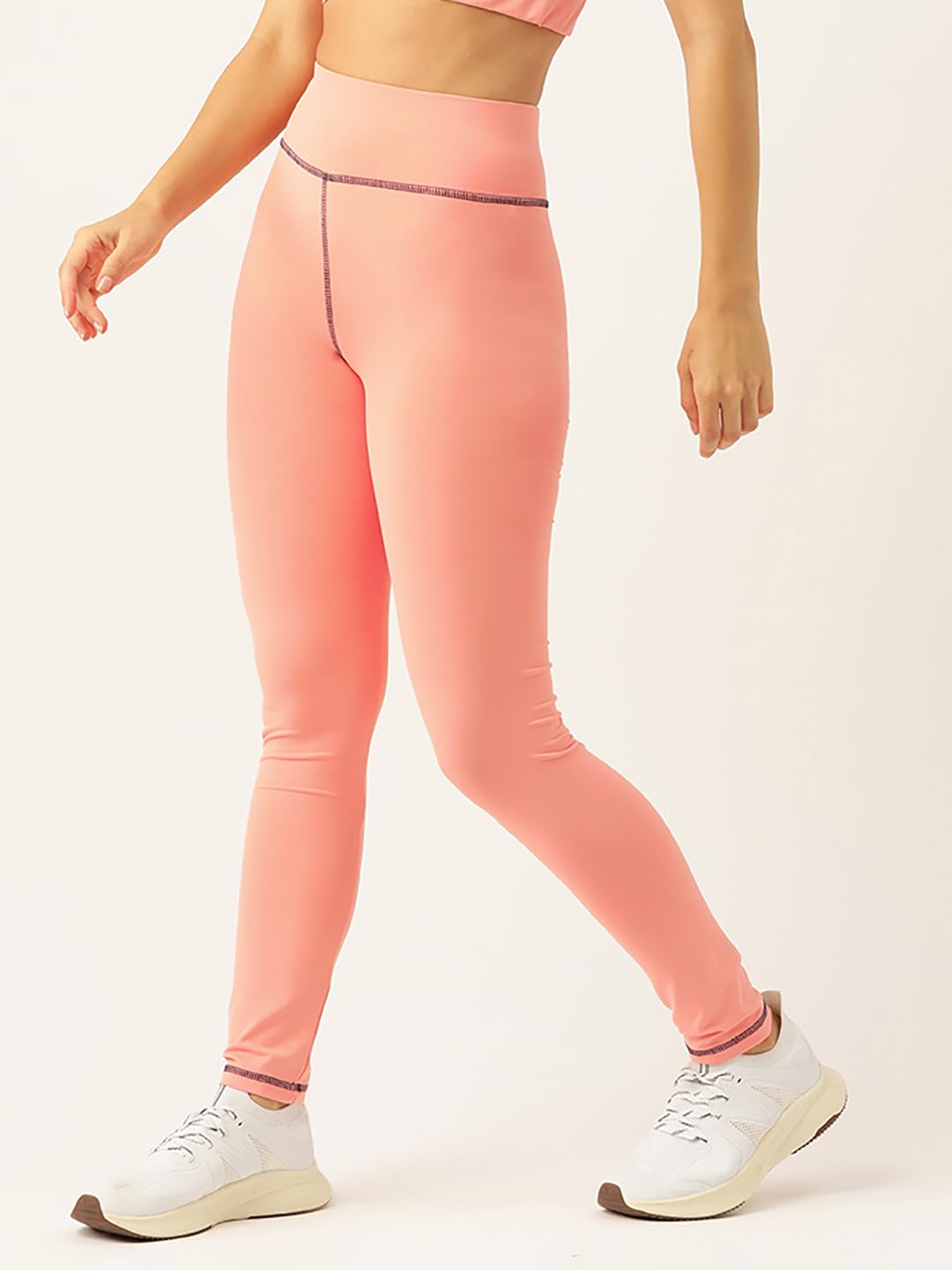 Kotty Womens Solid Sportwear Tights