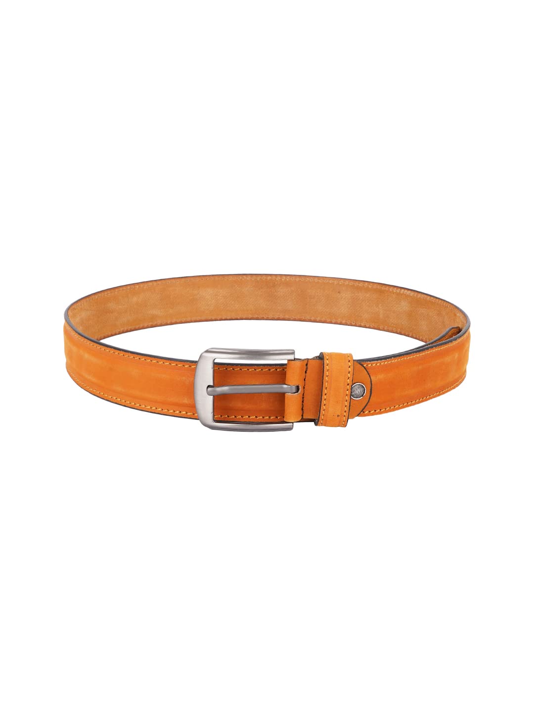 Rai Sahab Mens Tan Leather Belt | Leather Belt For Men | Formal Mens Leather Belt(Size36) 36