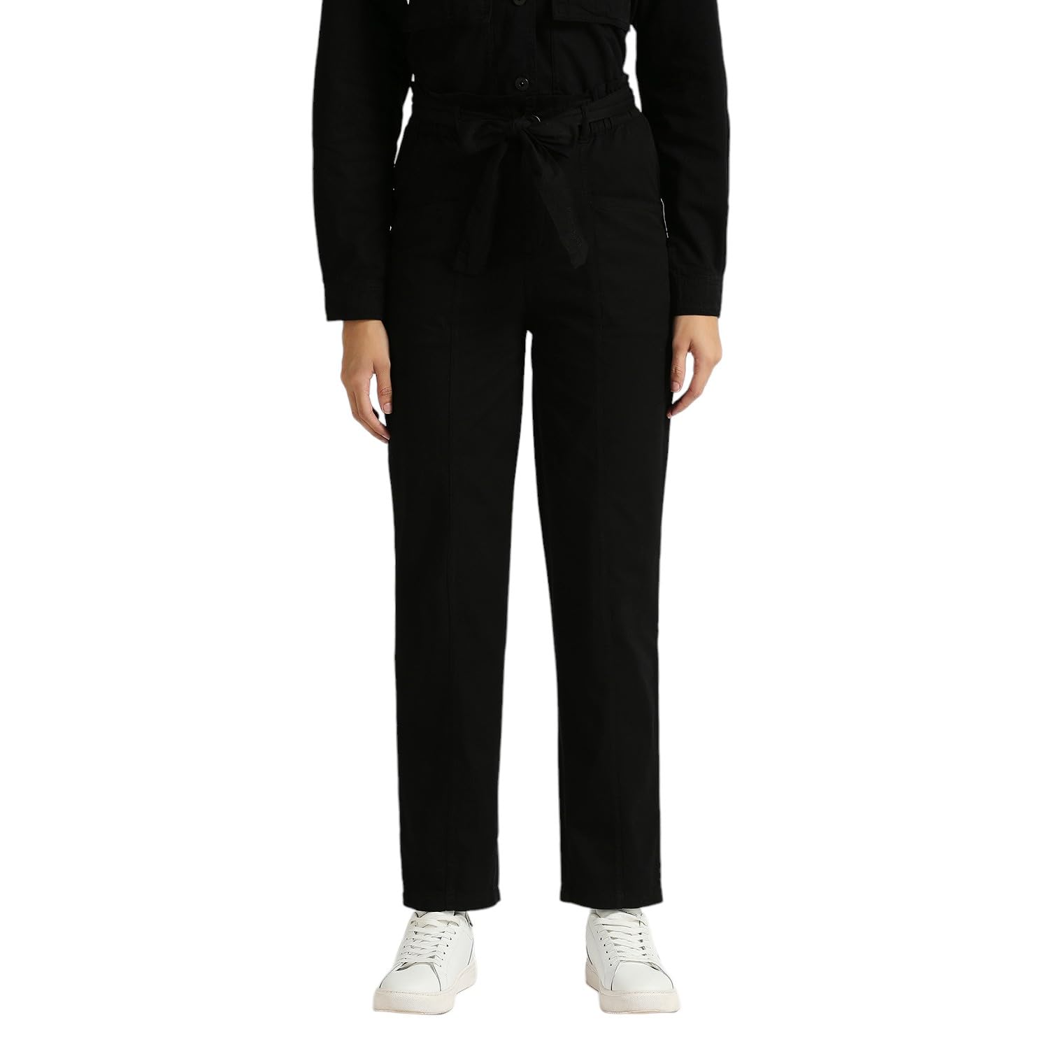 Pepe Jeans WomenS Mid Rise Regular Fit Pants
