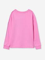 The Souled Store Hello Kitty: Unicorn Girls Round Neck Pink Graphic Printed Cotton Full Sleeve T-Shirts (2-8 Yrs)