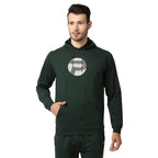 Pepe Jeans Mens Boyd Placement Printed Sweatshirt, Bottle Green,M