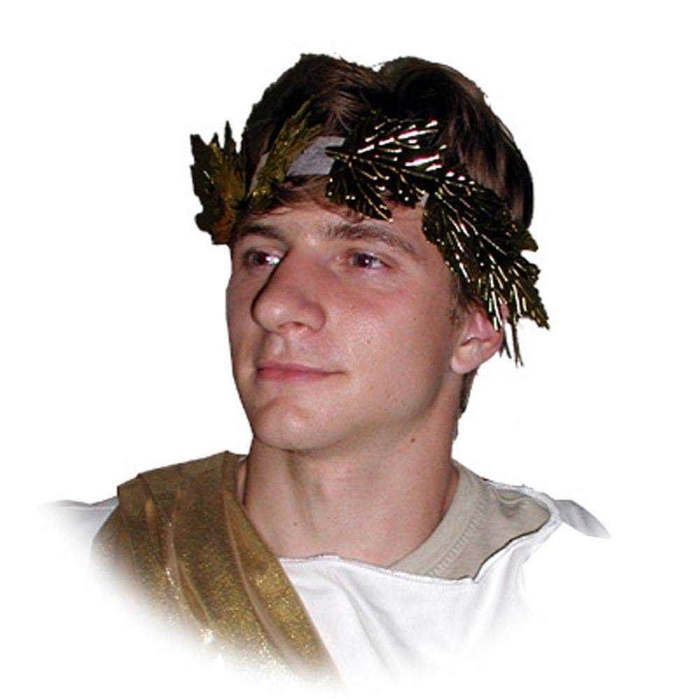 Forum Novelties, Roman Wreath Headband (As Shown;One Size)