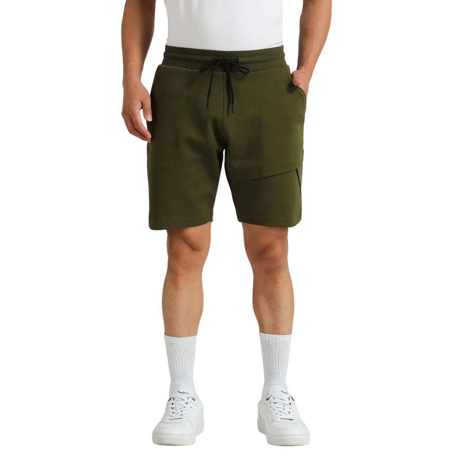 Pepe Jeans MenS Boxer Shorts (Pm801148_Olive Green