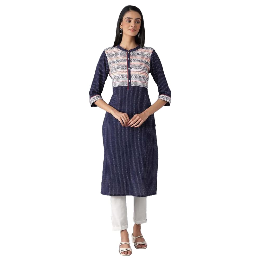 Aurelia Women'S Cotton Kurta & Trouser (22Feas12859