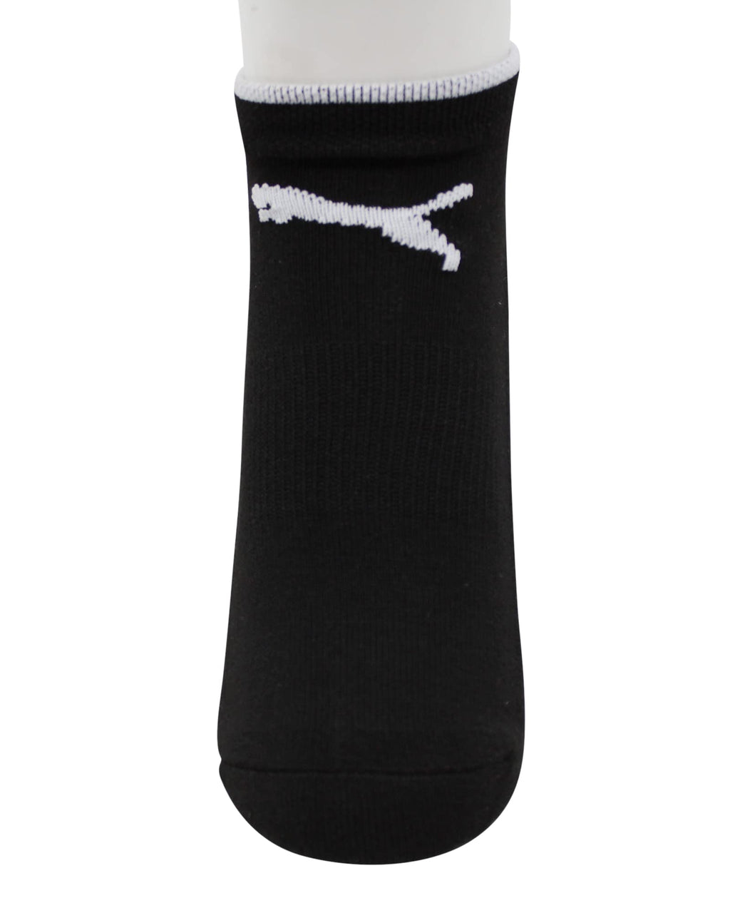 PUMA Women's 6 Pack Low Cut Socks, Black/White, 9-11 US P116390-009