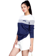 Noble Monk WomenS Round Neck Regular Fit T-Shirt | Full Sleeves | Casual Tshirt For Women
