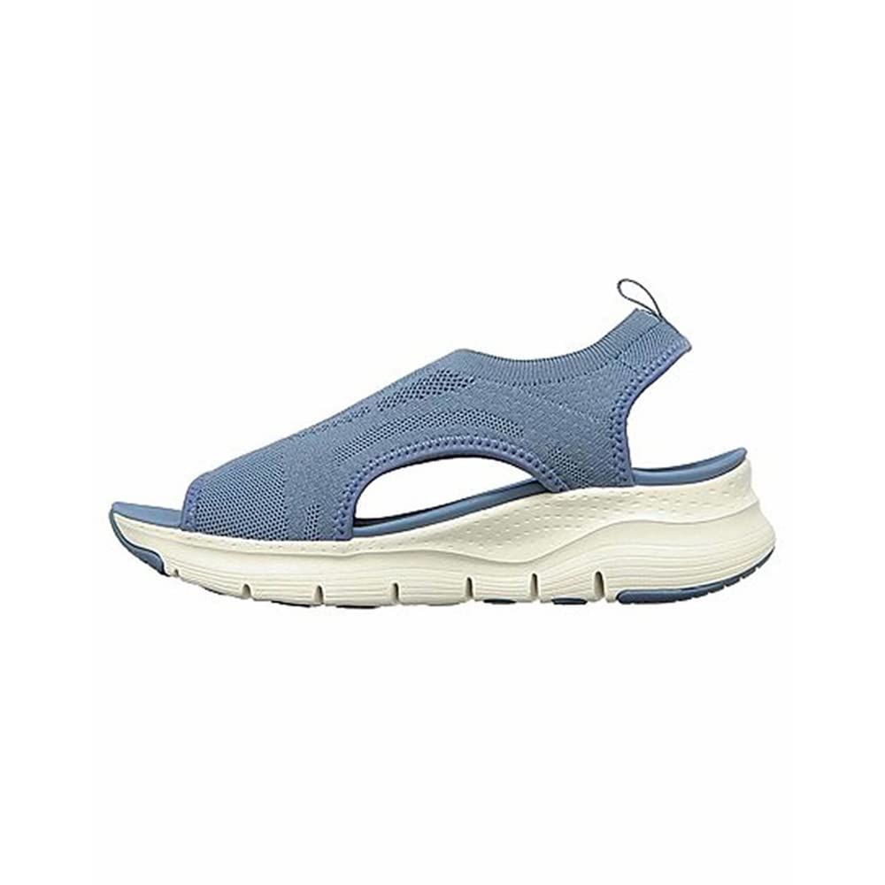 Skechers Women's Arch FIT-City Catch, Slate, 11