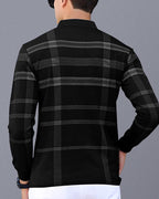 Noble Monk MenS Polo Neck Full Sleeves T-Shirt | Causal Tshirt For Men And Boys