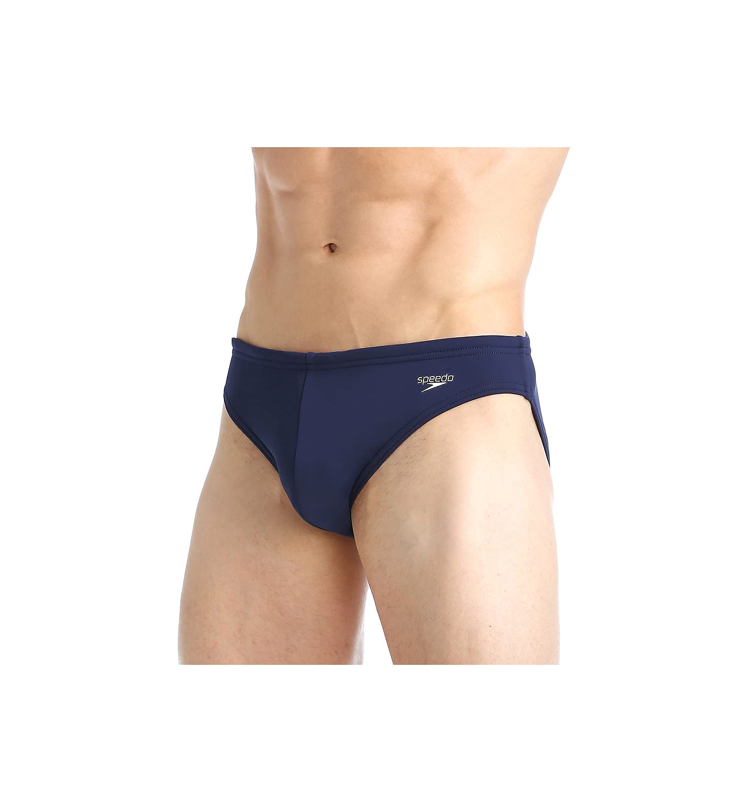 Speedo Men's Fitness Solar 1-Inch Xtra Life Lycra Brief, 34 - Nautical Navy