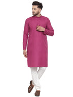 Jompers Mens Cotton Solid Kurta Payjama Set
