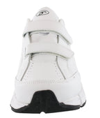 Dr.Scholls Mens Omega Light Weight Dual Strap Sneaker wide width (9 2E US, White)